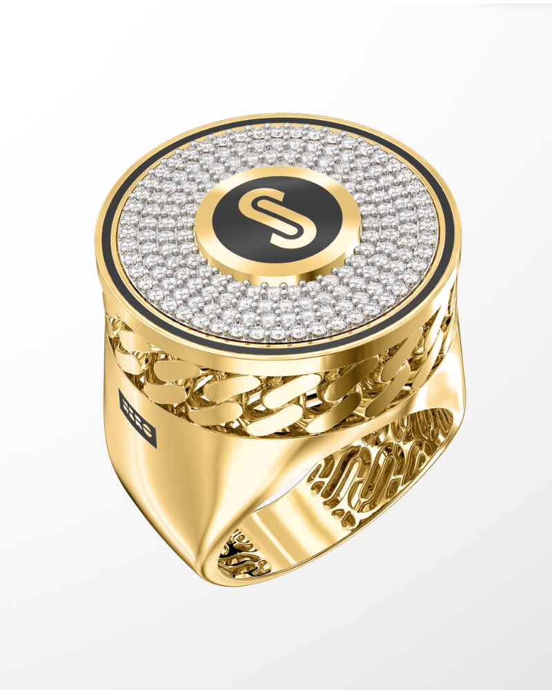 Monaco Chain™ NERO Men's Rings