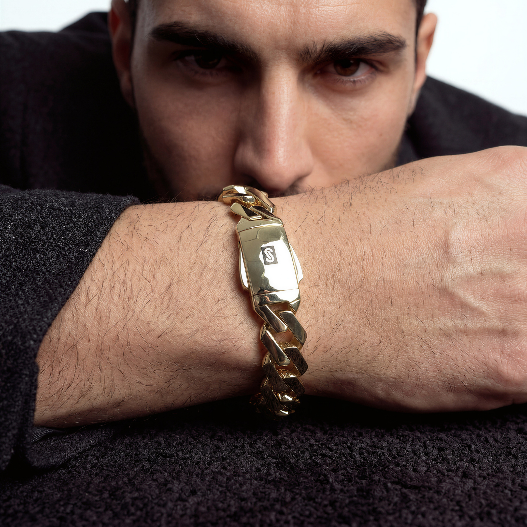 Pulsera De Hombre - Monaco Chain EDGE Plain