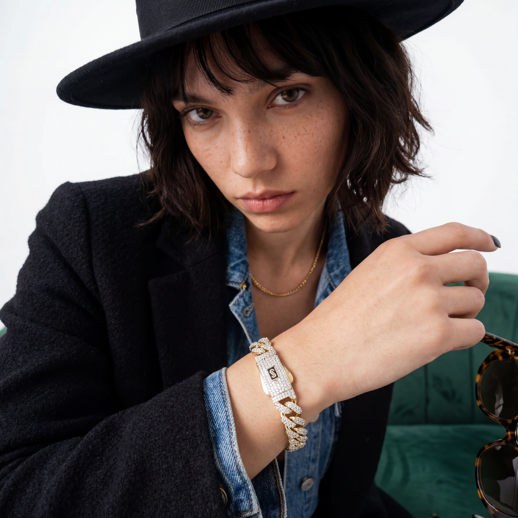 Women's Bracelet - Monaco Chain CLASSIC Full Pavé