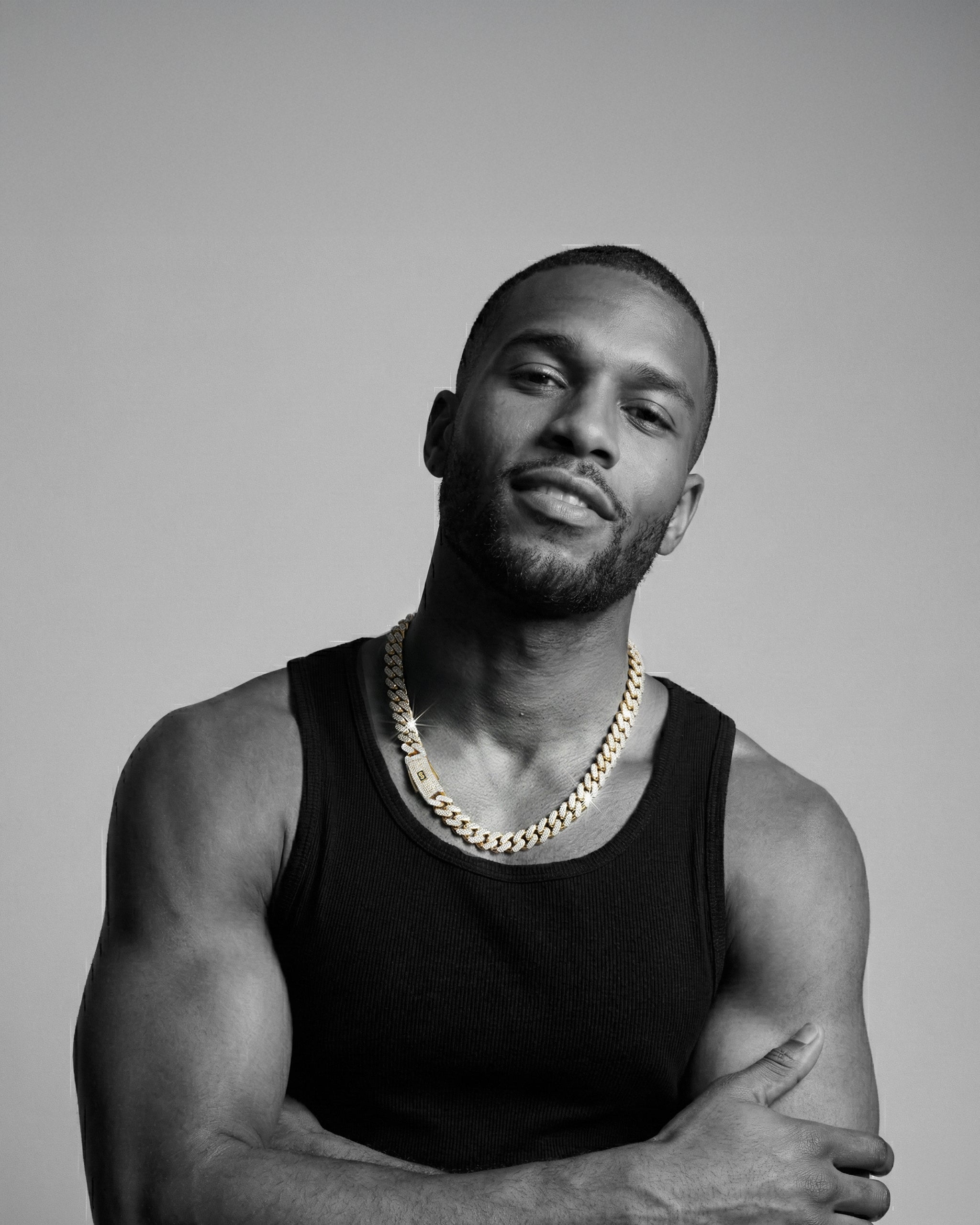 Men's Necklace - Monaco Chain CLASSIC Full Pavé