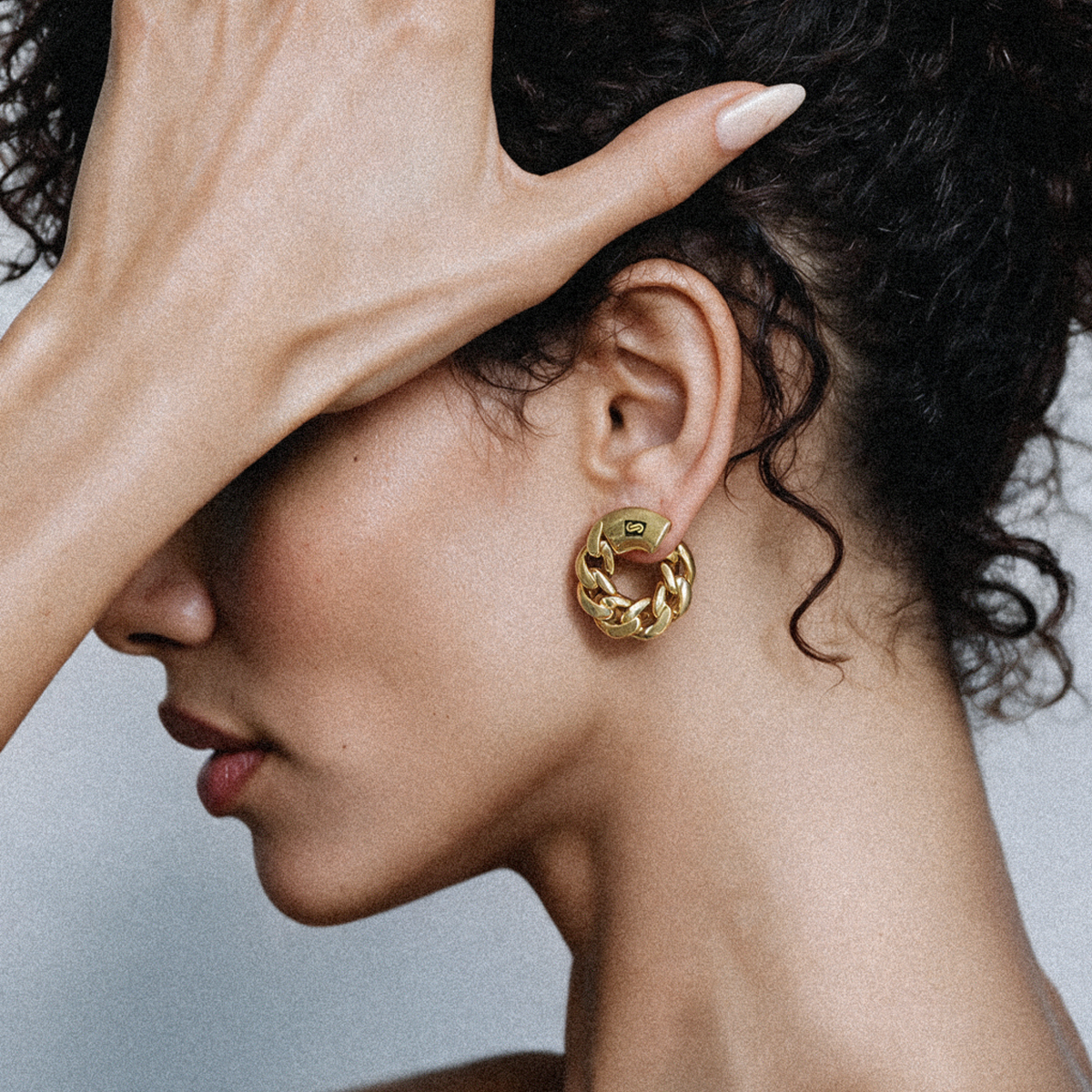 Women's Earrings - Monaco Chain MONA Plain