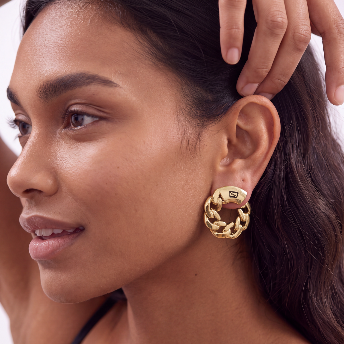 Women's Earrings - Monaco Chain MONA Plain