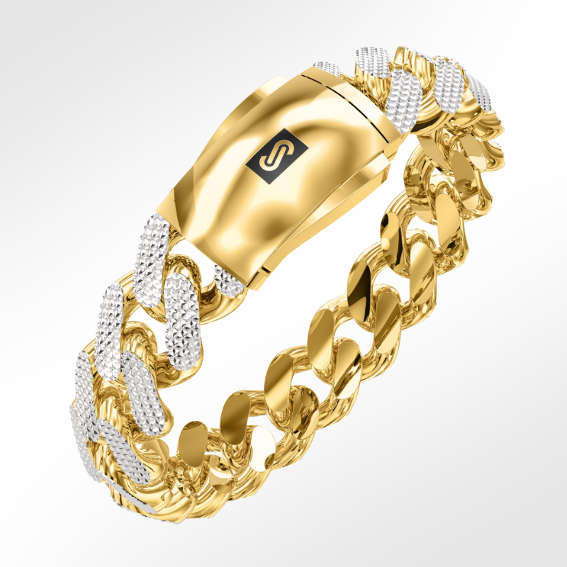 Women's Bracelet - Monaco Chain CLASSIC Diamond Cut