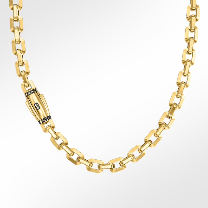 Collar De Hombre- Monaco Chain CAVO Plain