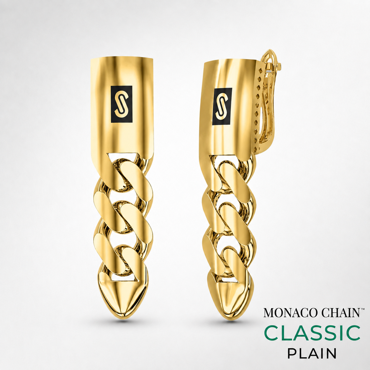 Aretes- Monaco Chain CLASSIC Plain