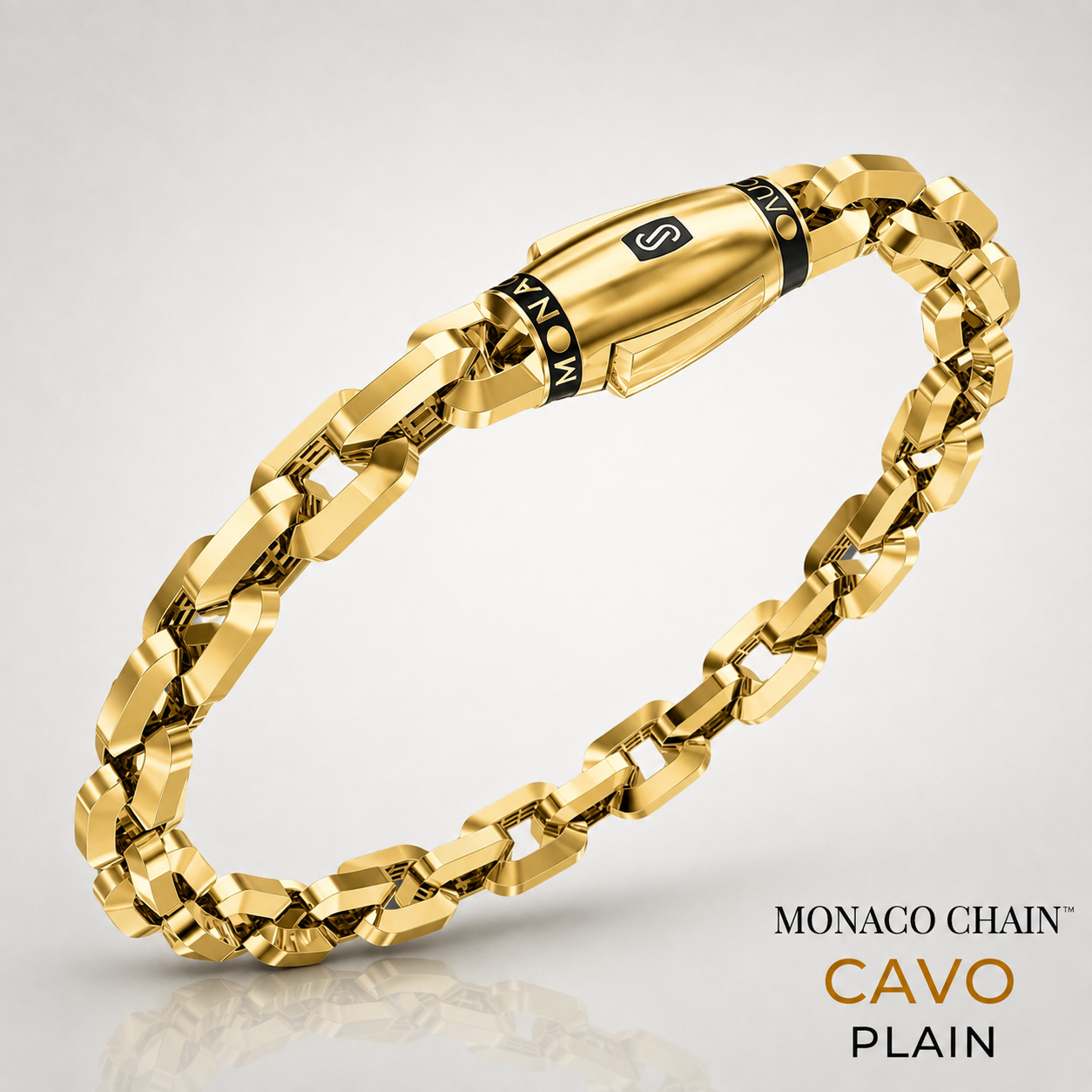 Men's Bracelet - Monaco Chain CAVO Plain