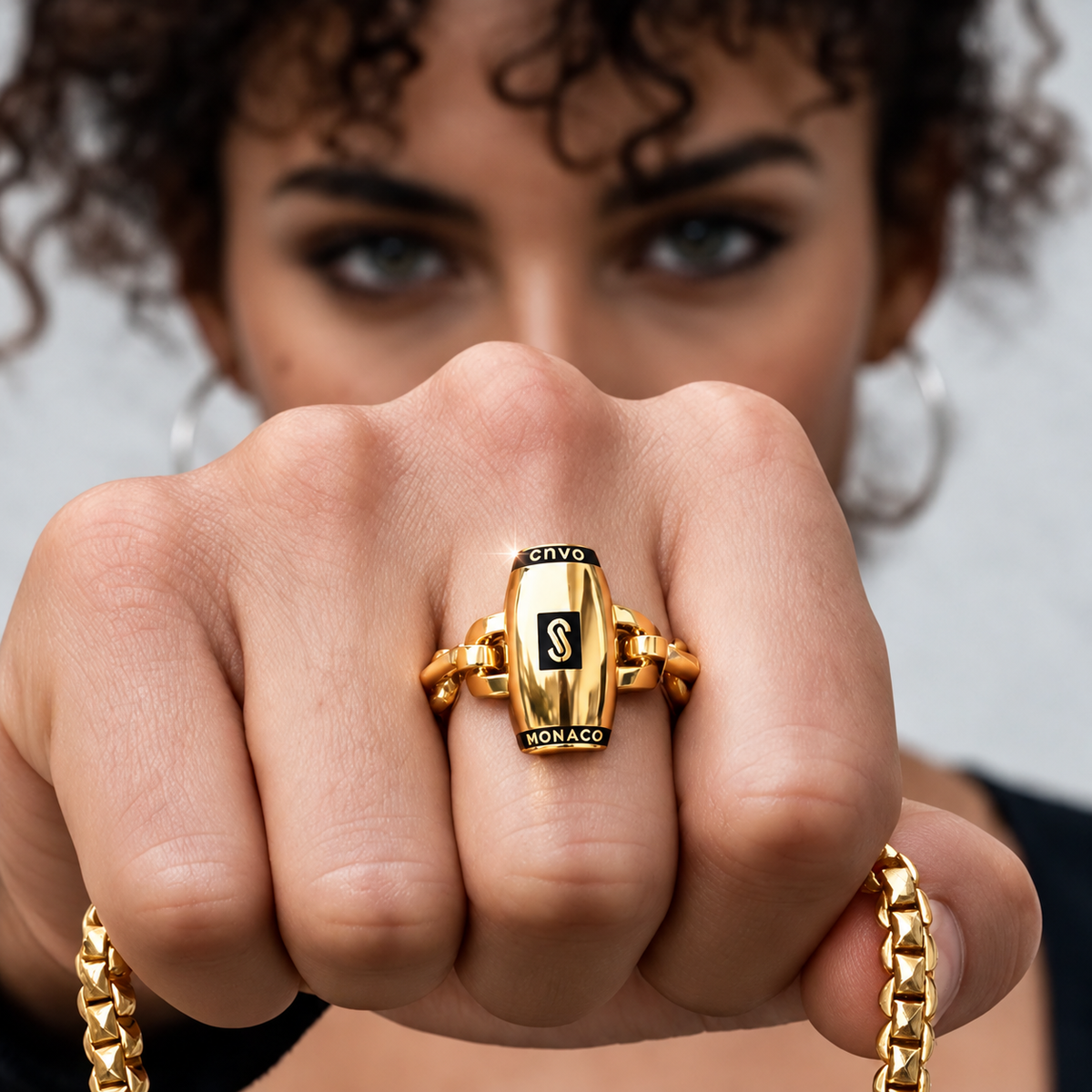 Women's Ring - Monaco Chain CAVO Plain