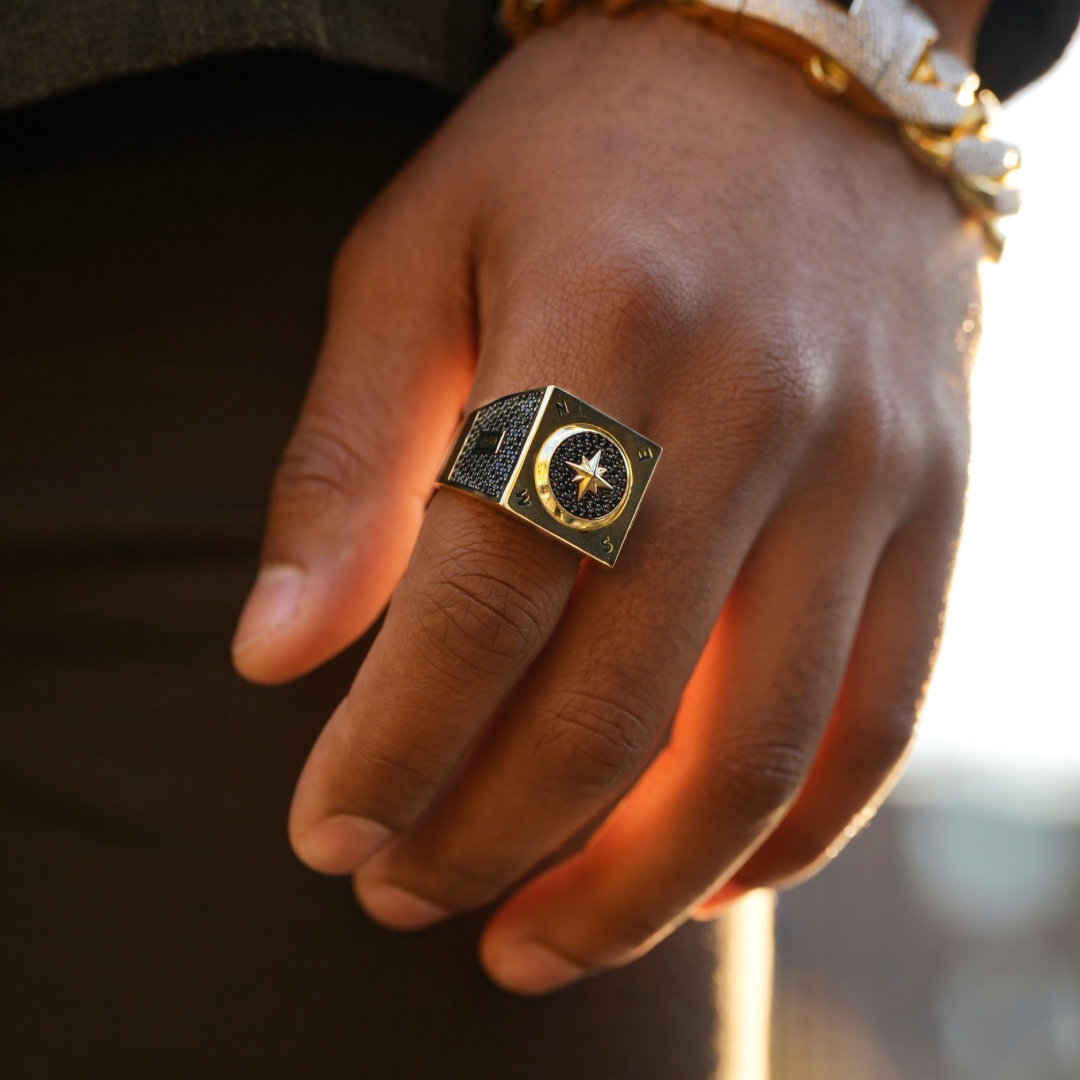 Anillo de Hombre - Monaco Chain NERO 3