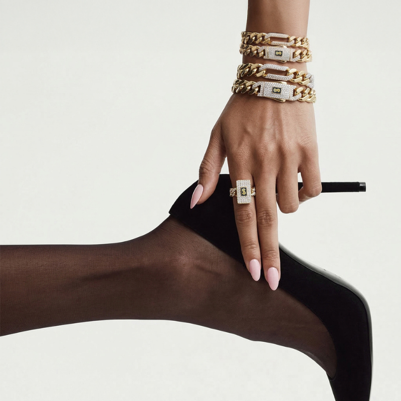 Women's Ring - Monaco Chain CLASSIC Full Pavé