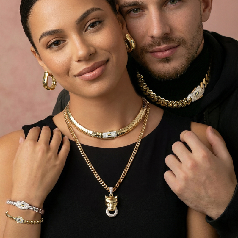 Aretes - Monaco Chain HOOP Plain