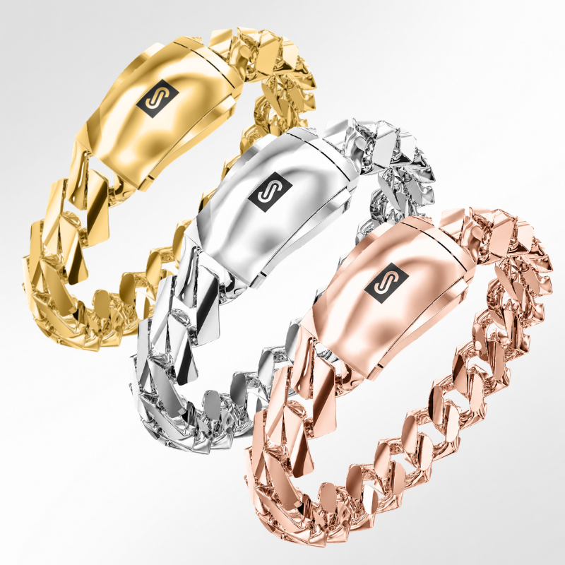 Men's Bracelet - Monaco Chain EDGE Plain