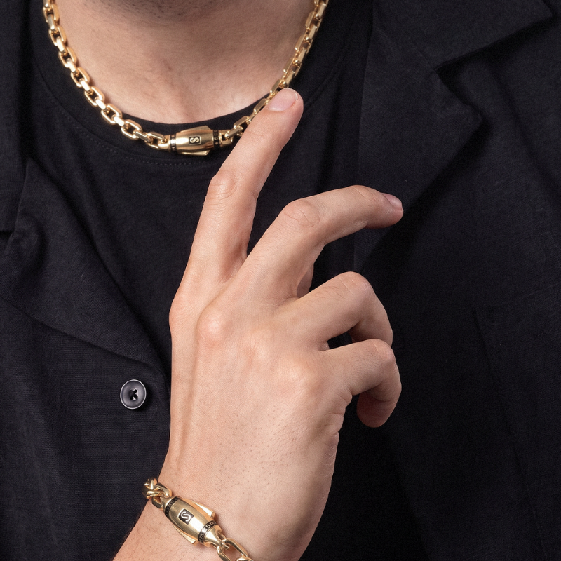 Collar De Hombre- Monaco Chain CAVO Plain