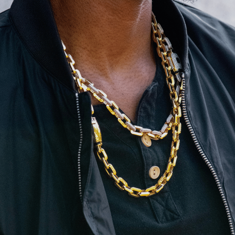 Collar De Hombre- Monaco Chain CAVO Plain