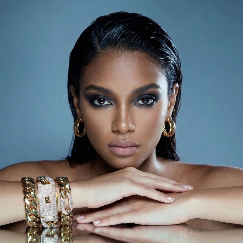 Women's Bracelet - Monaco Chain CLASSIC Full Pavé