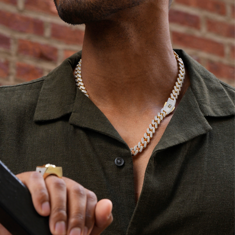 Collar de hombre - Monaco Chain CLASSIC Swarovski
