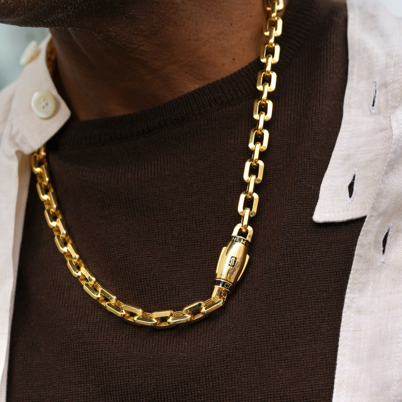 Collar De Hombre- Monaco Chain CAVO Plain