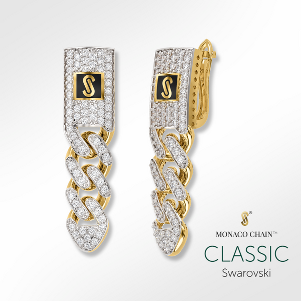Earrings - Monaco Chain CLASSIC Swarovski