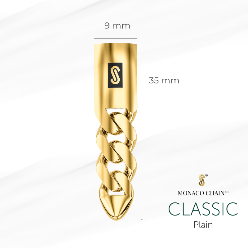 Aretes- Monaco Chain CLASSIC Plain