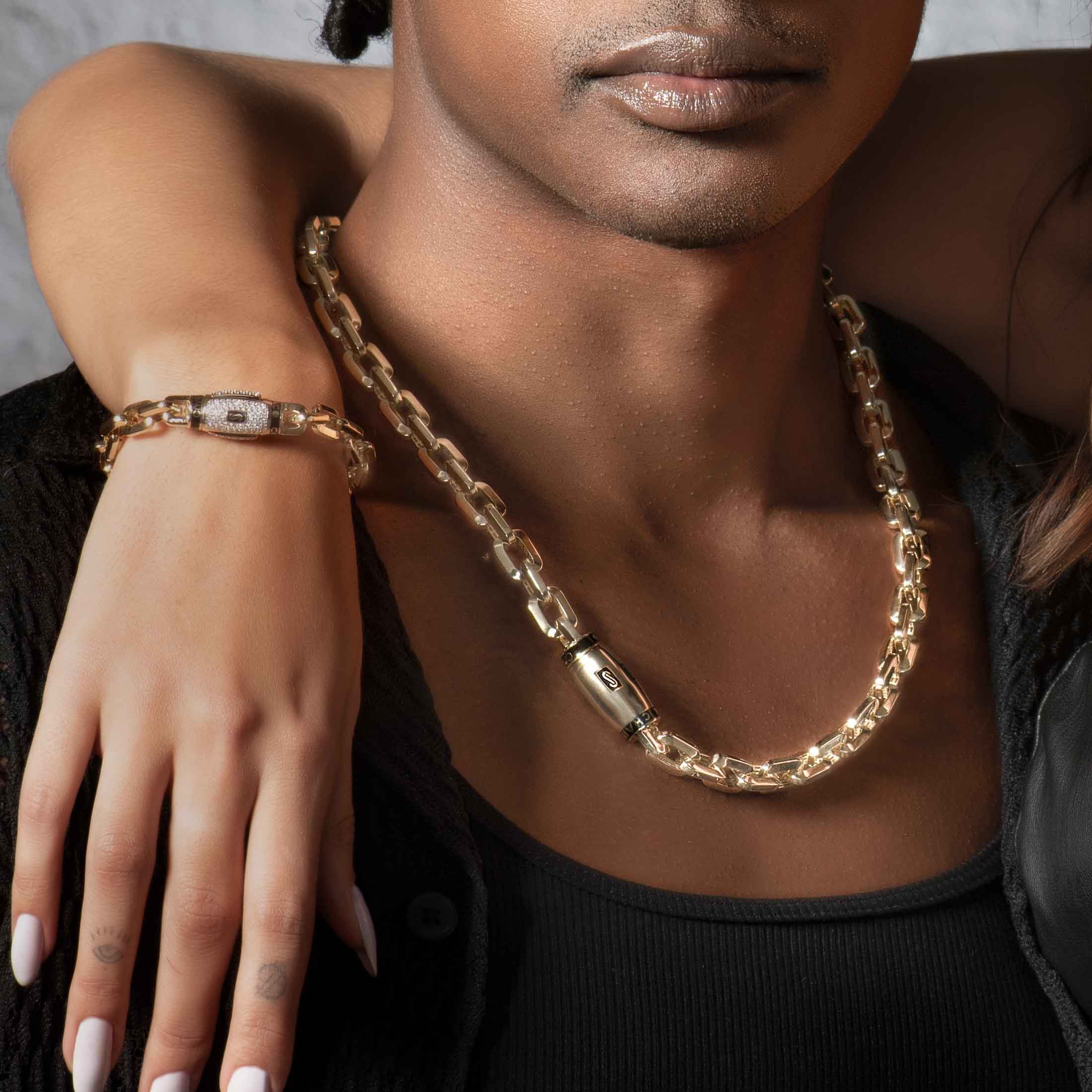 Collar De Hombre- Monaco Chain CAVO Plain