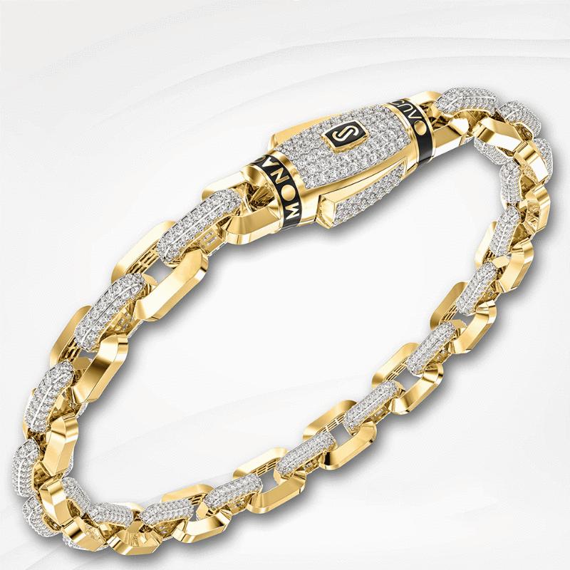 Monaco chain cavo alternate bracelets