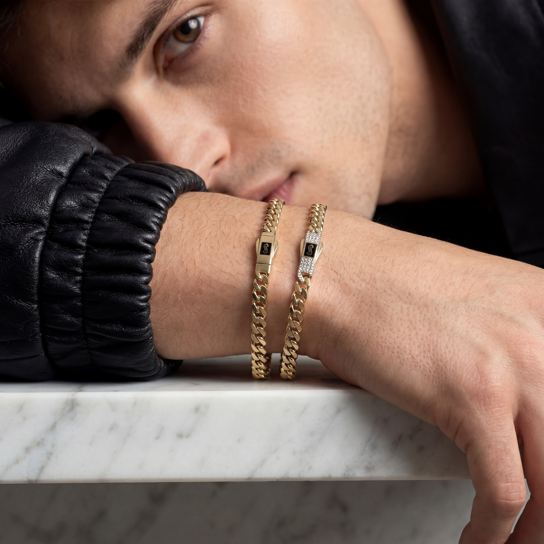 Pulsera De Hombre -Monaco Chain CLASSIC Plain