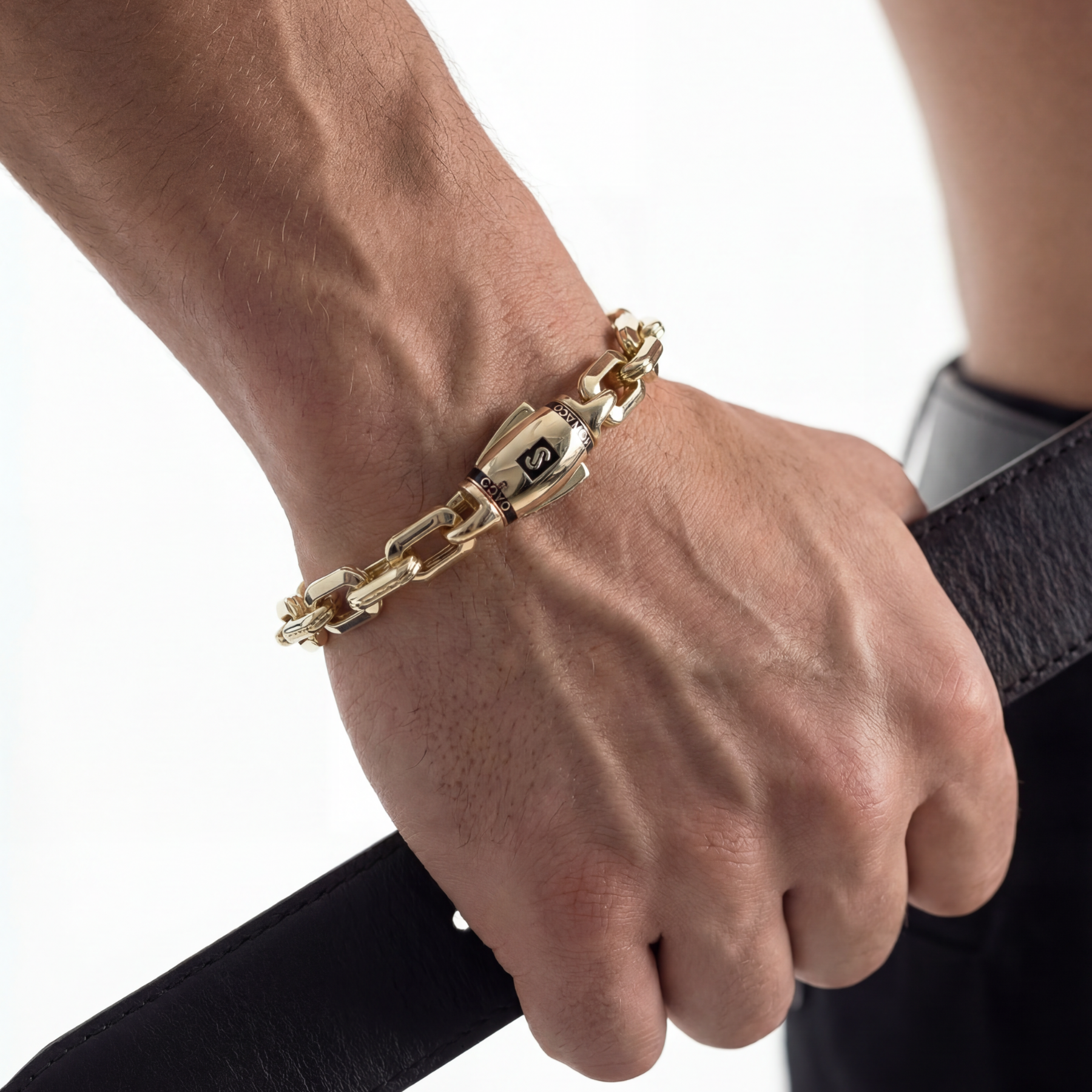 Men's Bracelet - Monaco Chain CAVO Plain