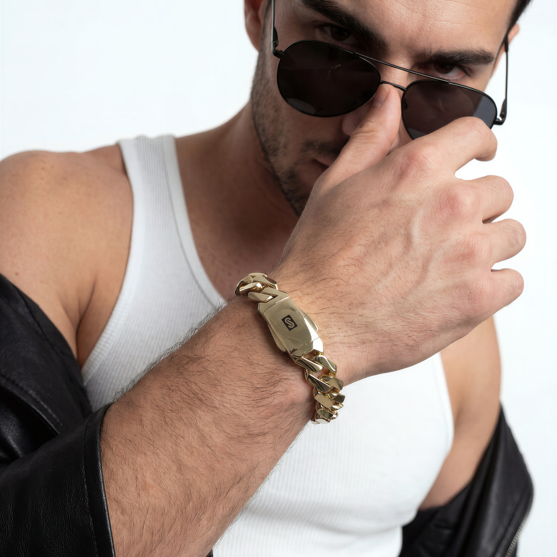 Pulsera De Hombre - Monaco Chain EDGE Plain