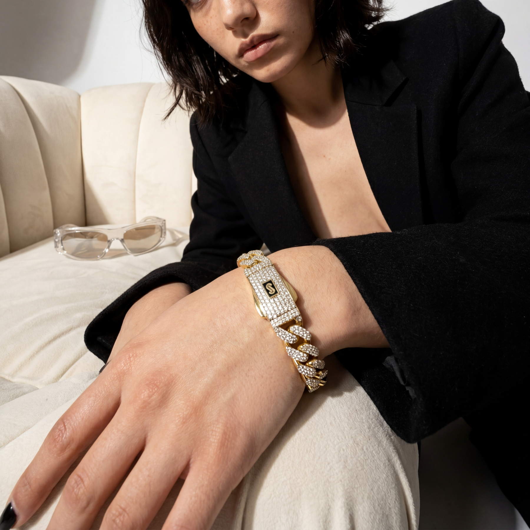 Pulsera De Mujer - Monaco Chain CLASSIC Swarovski