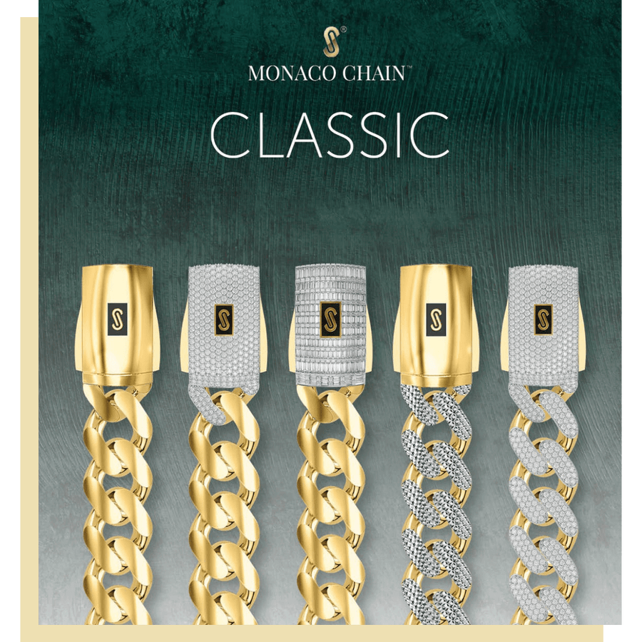 Monaco Chain Models Monaco Chain Bracelets & Necklaces | Oro Monaco