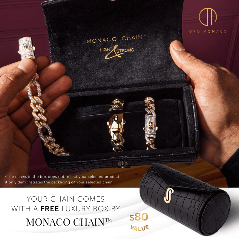 Collar/Gargantilla Mujer -  Monaco Chain CLASSIC Pavé Lock