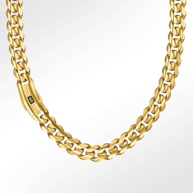 gold chain men's necklace