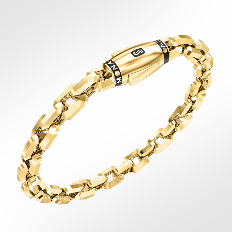 Pulsera De Hombre -Monaco Chain CAVO Plain