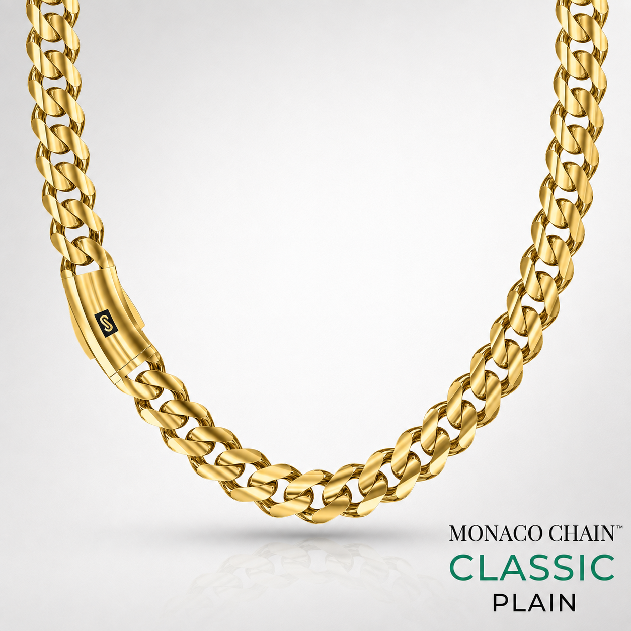 Collar de Hombre - Monaco Chain CLASSIC Plain
