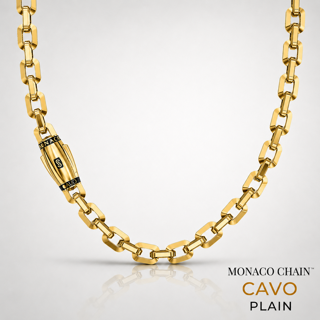 Women's Necklace/Choker - Monaco Chain CAVO Plain