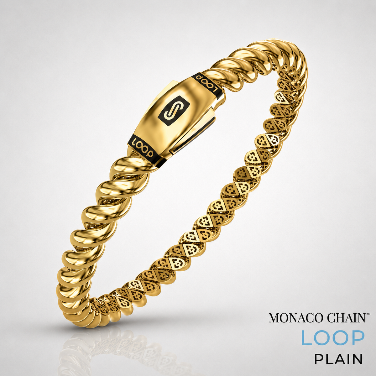 Women's Bracelet - Monaco Chain LOOP Plain