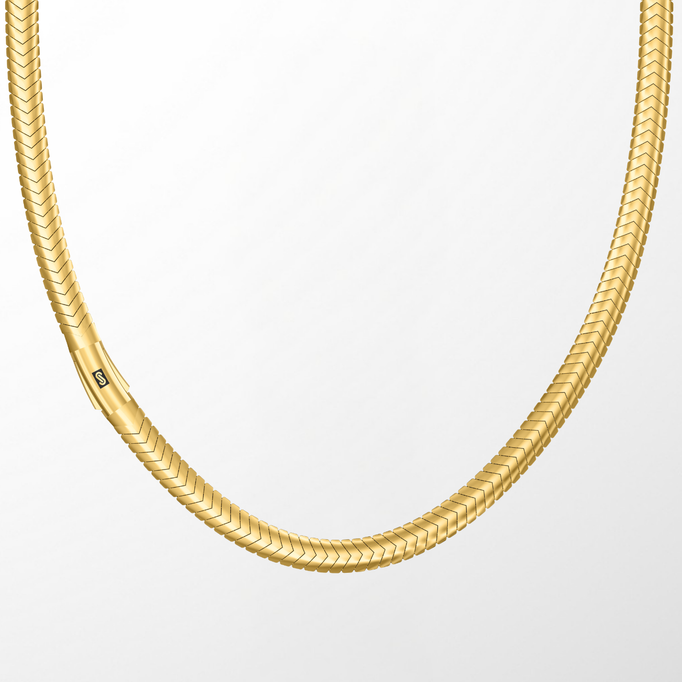 Women's Necklace/Choker - Monaco Chain MERM Plain