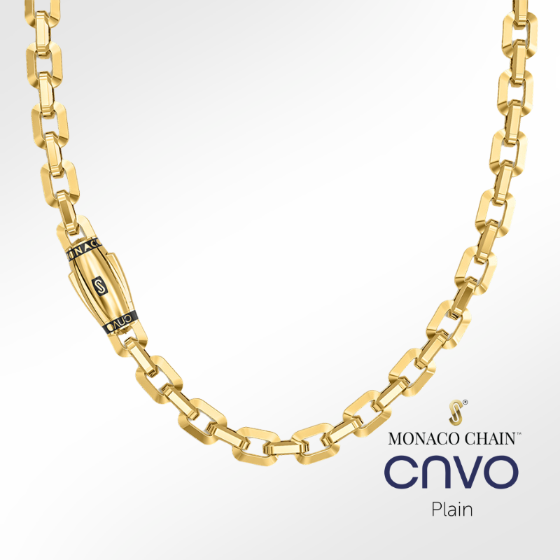 Collar De Hombre- Monaco Chain CAVO Plain