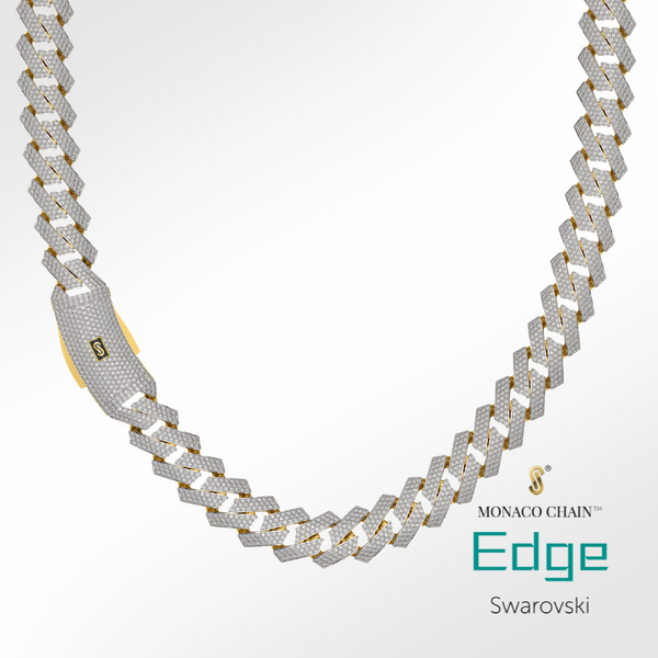 Collar de hombre -Monaco Chain EDGE Swarovski