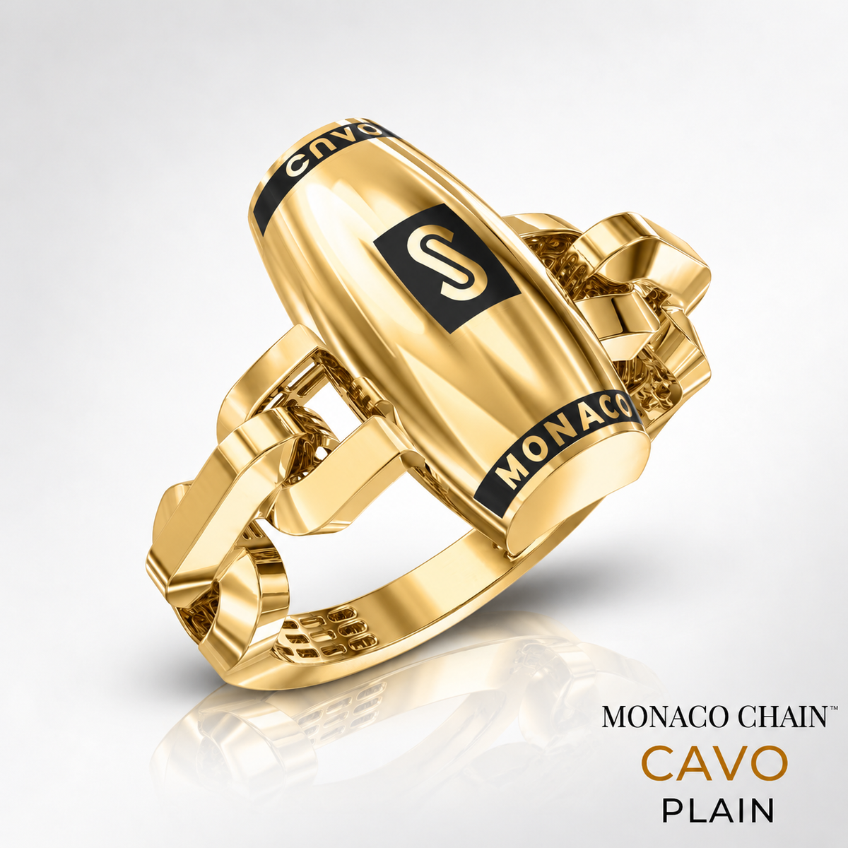 Women's Ring - Monaco Chain CAVO Plain