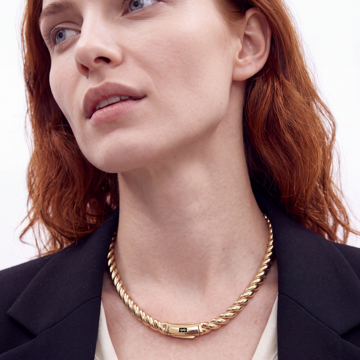 Women's Necklace - Monaco Chain LOOP Plain