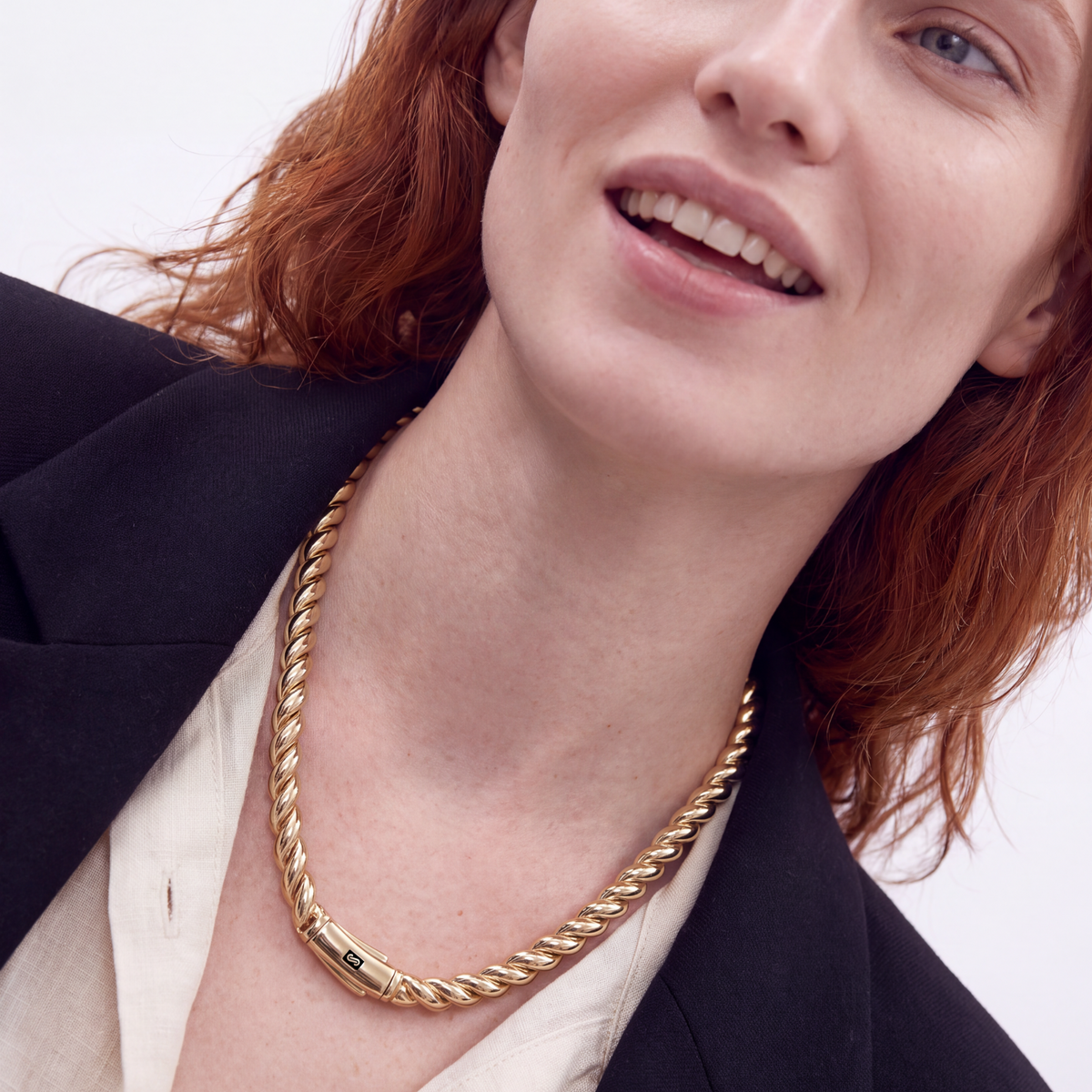 Women's Necklace - Monaco Chain LOOP Plain