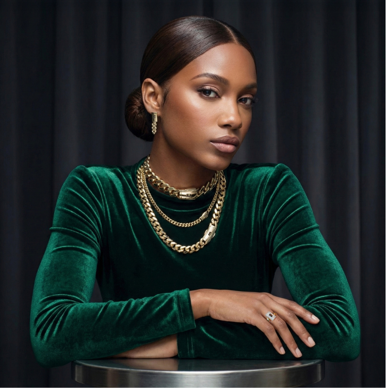 Women's Ring - Monaco Chain CLASSIC Full Pavé