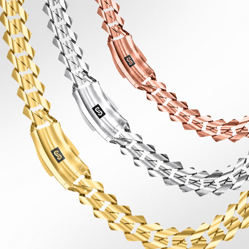 Men's Necklace - Monaco Chain EDGE Plain