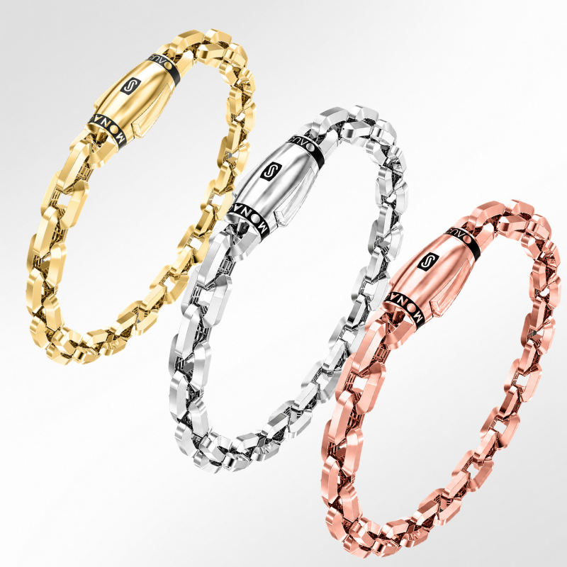 Men's Bracelet - Monaco Chain CAVO Plain