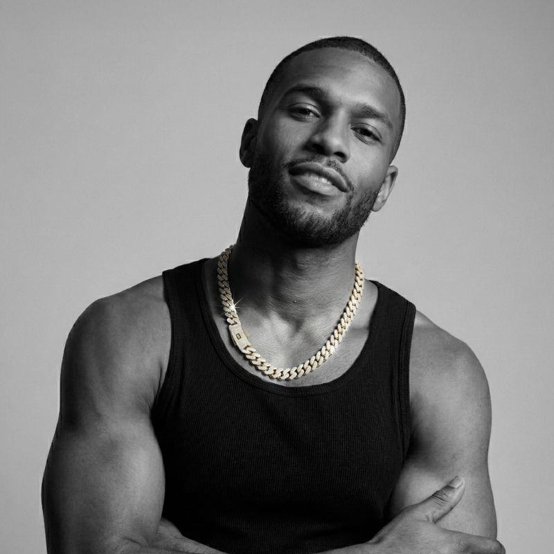 Men's Necklace - Monaco Chain CLASSIC Full Pavé