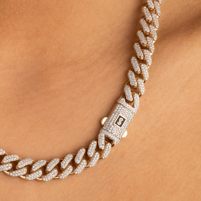 Women's Necklace/Choker - Monaco Chain CLASSIC Swarovski