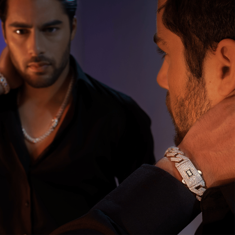 Pulsera De Hombre - Monaco Chain EDGE Swarovski