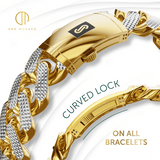 Men's Bracelet - Monaco Chain CLASSIC Diamond Cut