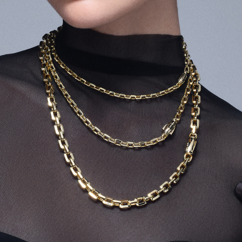 Cadena De Mujer/Choker - Monaco Chain CAVO Plain