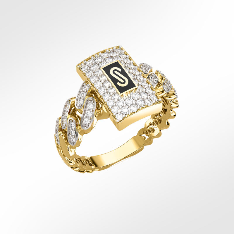 Women's Ring - Monaco Chain CLASSIC Swarovski